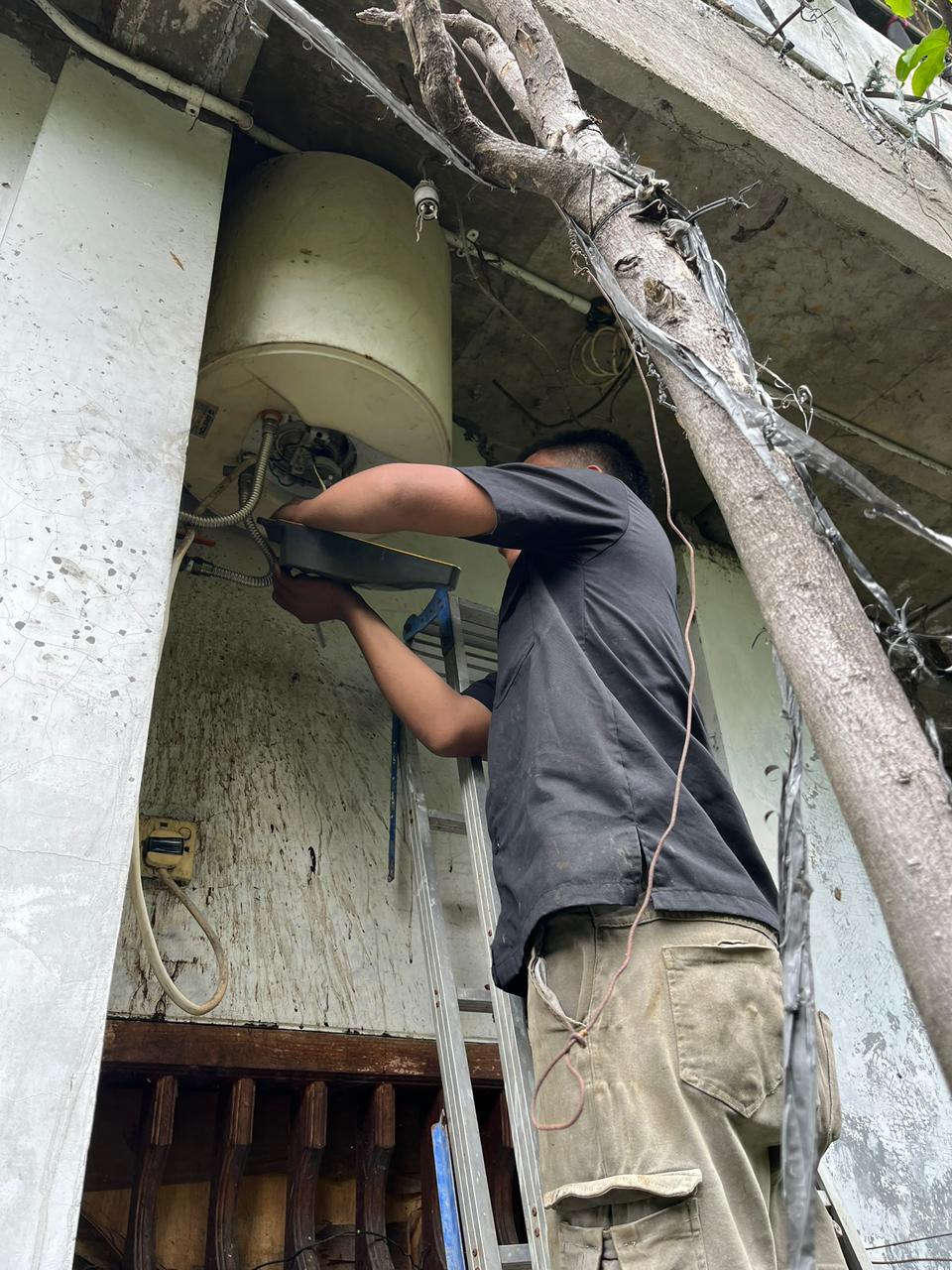 service water heater Senopati, Kebayoran Baru